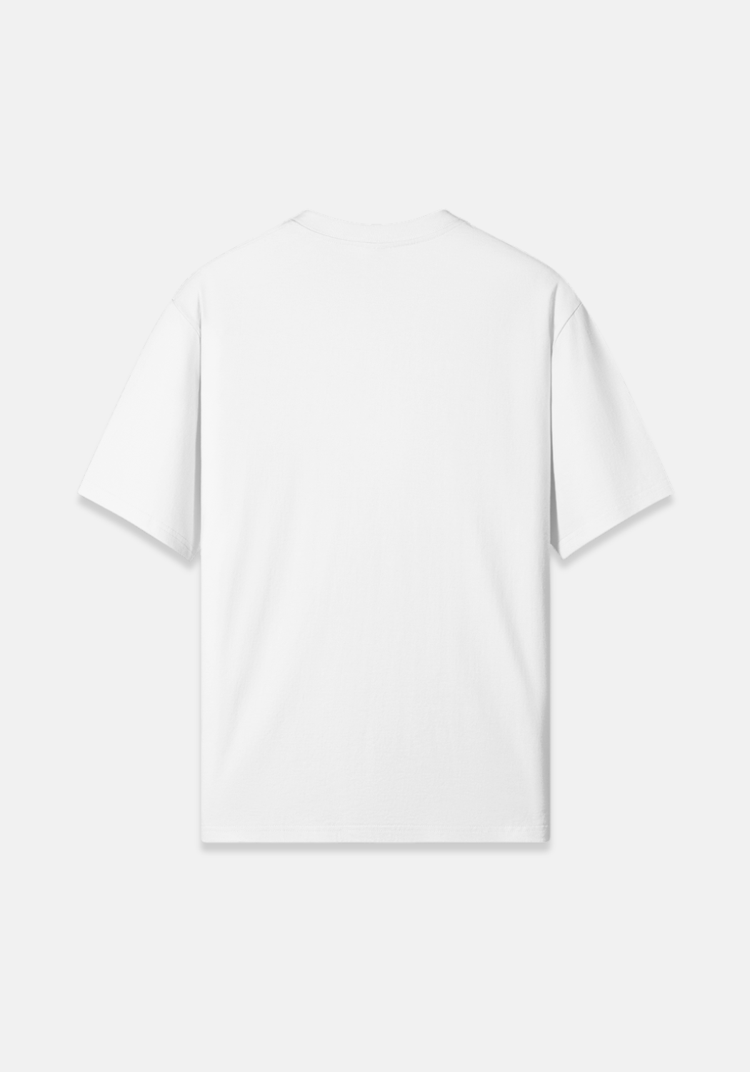Script Tee White