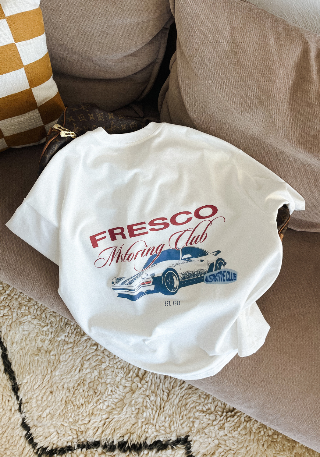 Motoring Club Oversized Tee