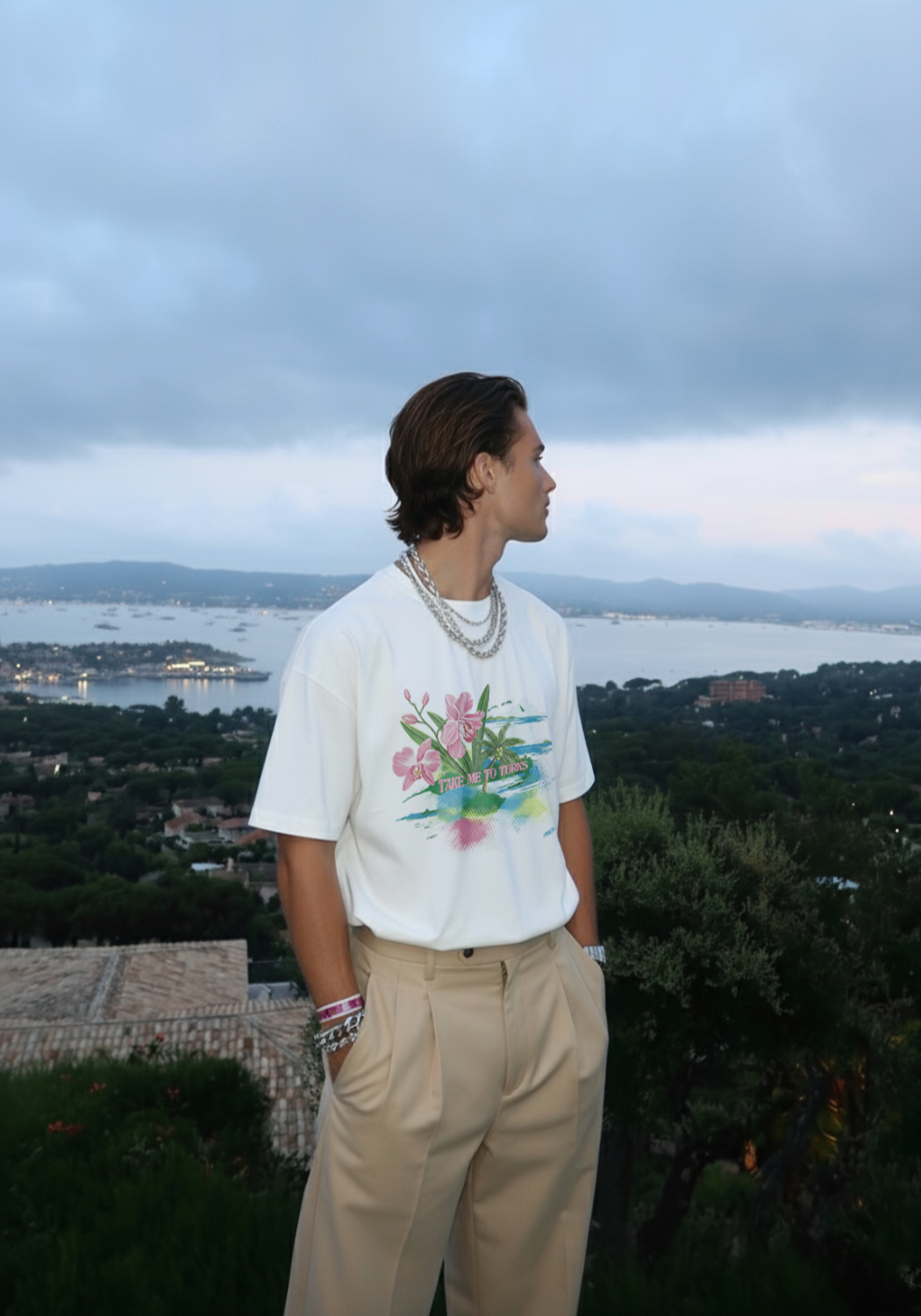 Take Me To Turks Oversized Tee