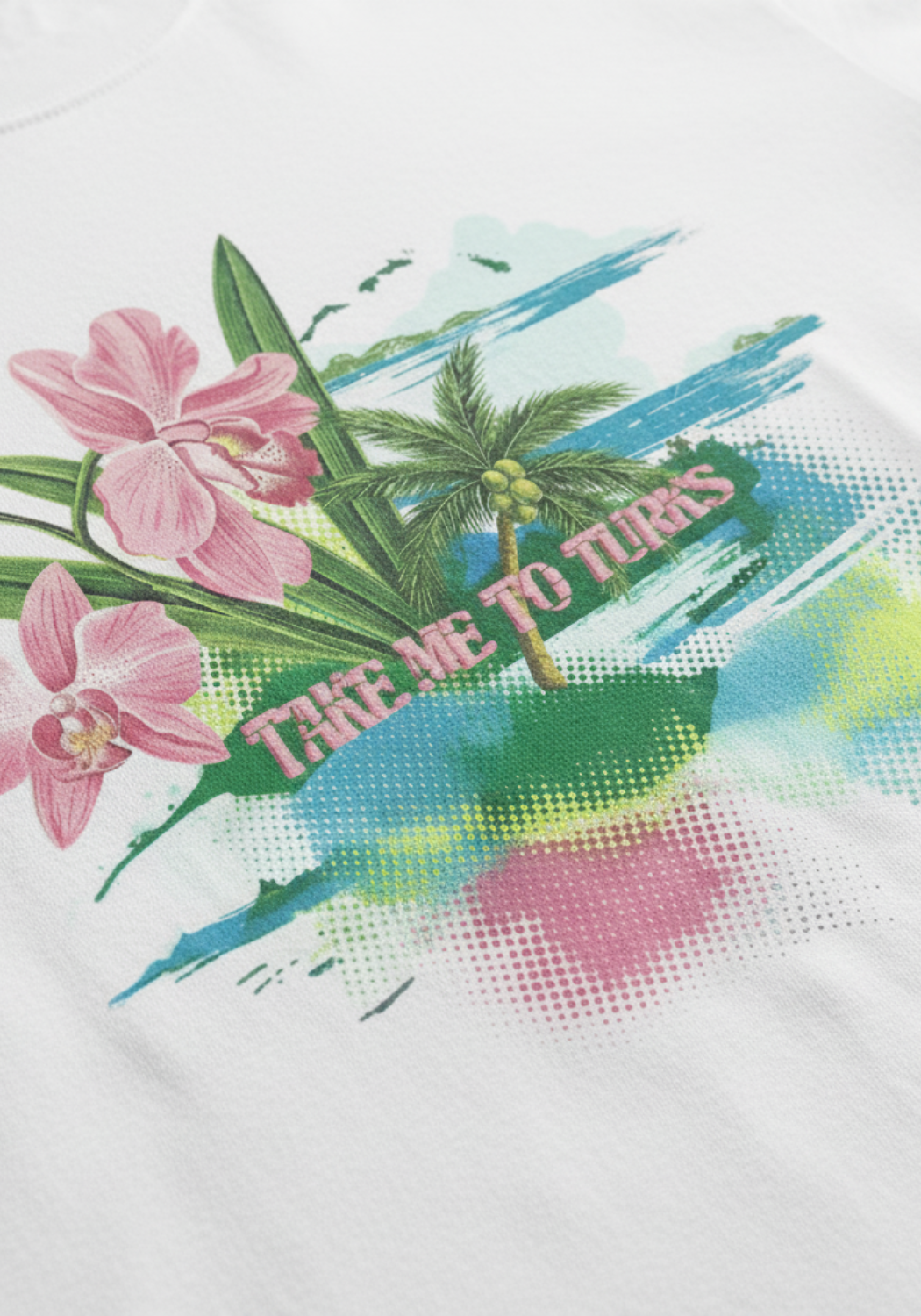 Take Me To Turks Oversized Tee