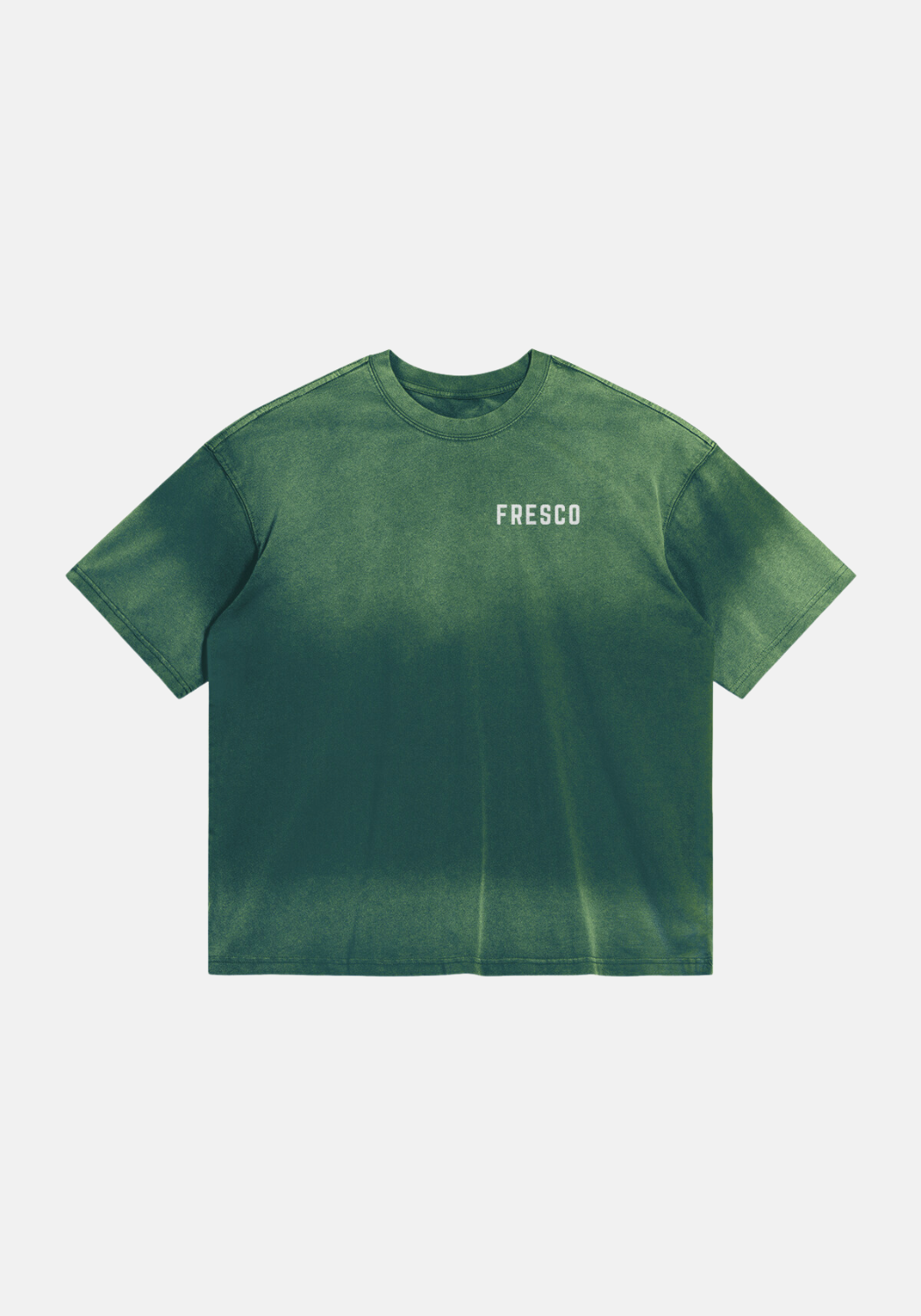 Basic Acid Wash Tee Mineral Green