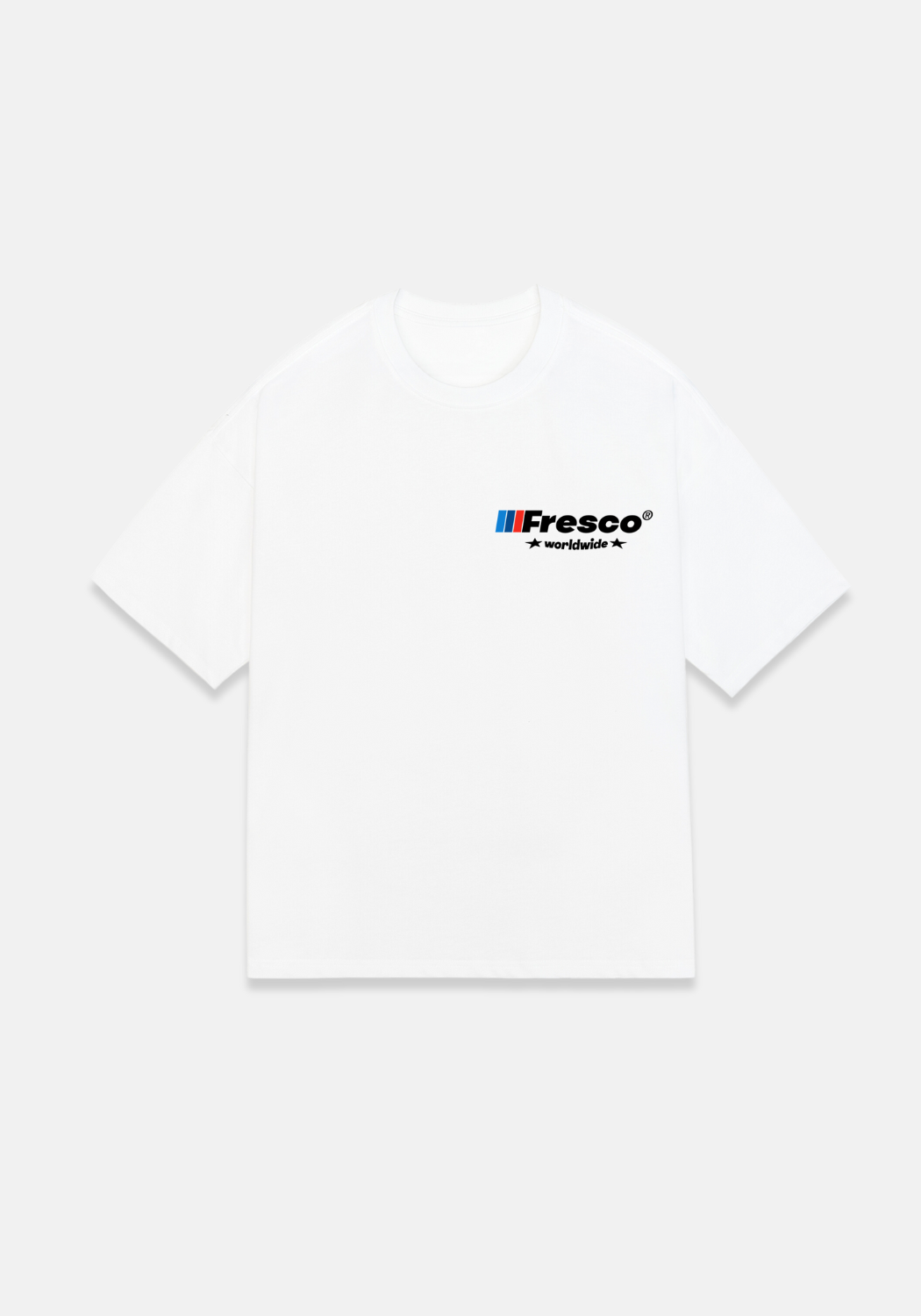 Racing Oversized Tee White