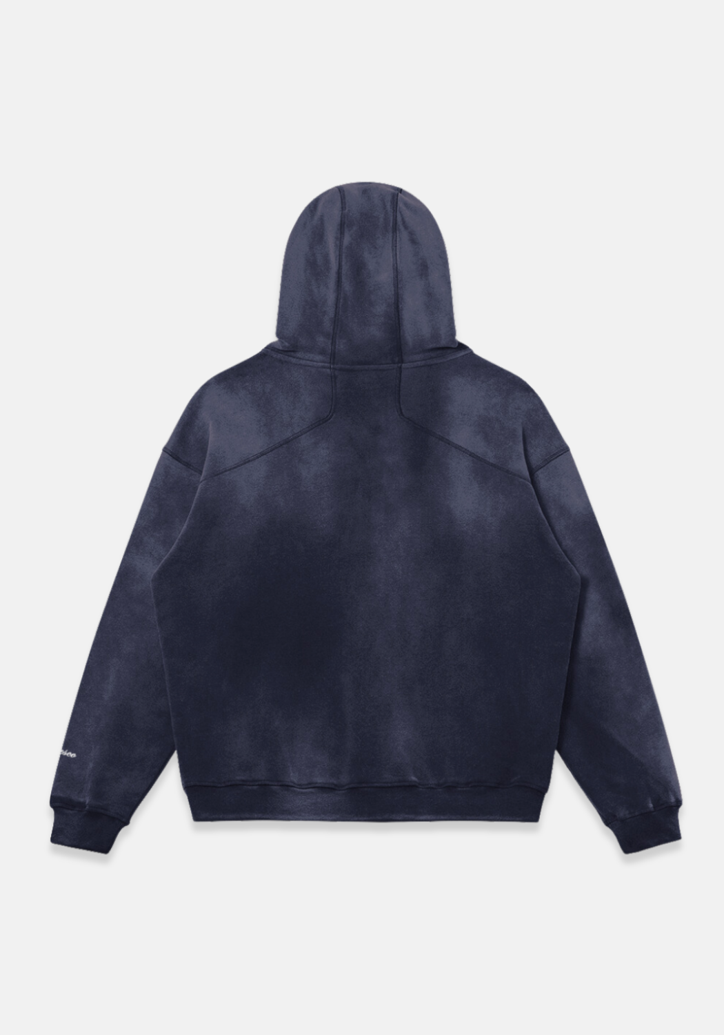 Sun Faded Hoodie Blue