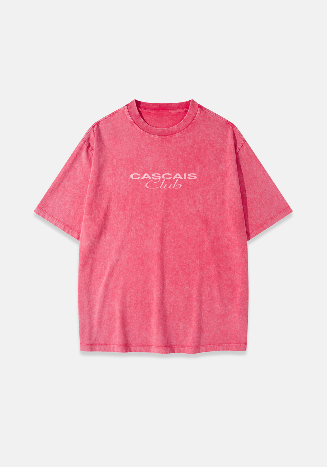 Cascais Club Oversized Tee - Pink