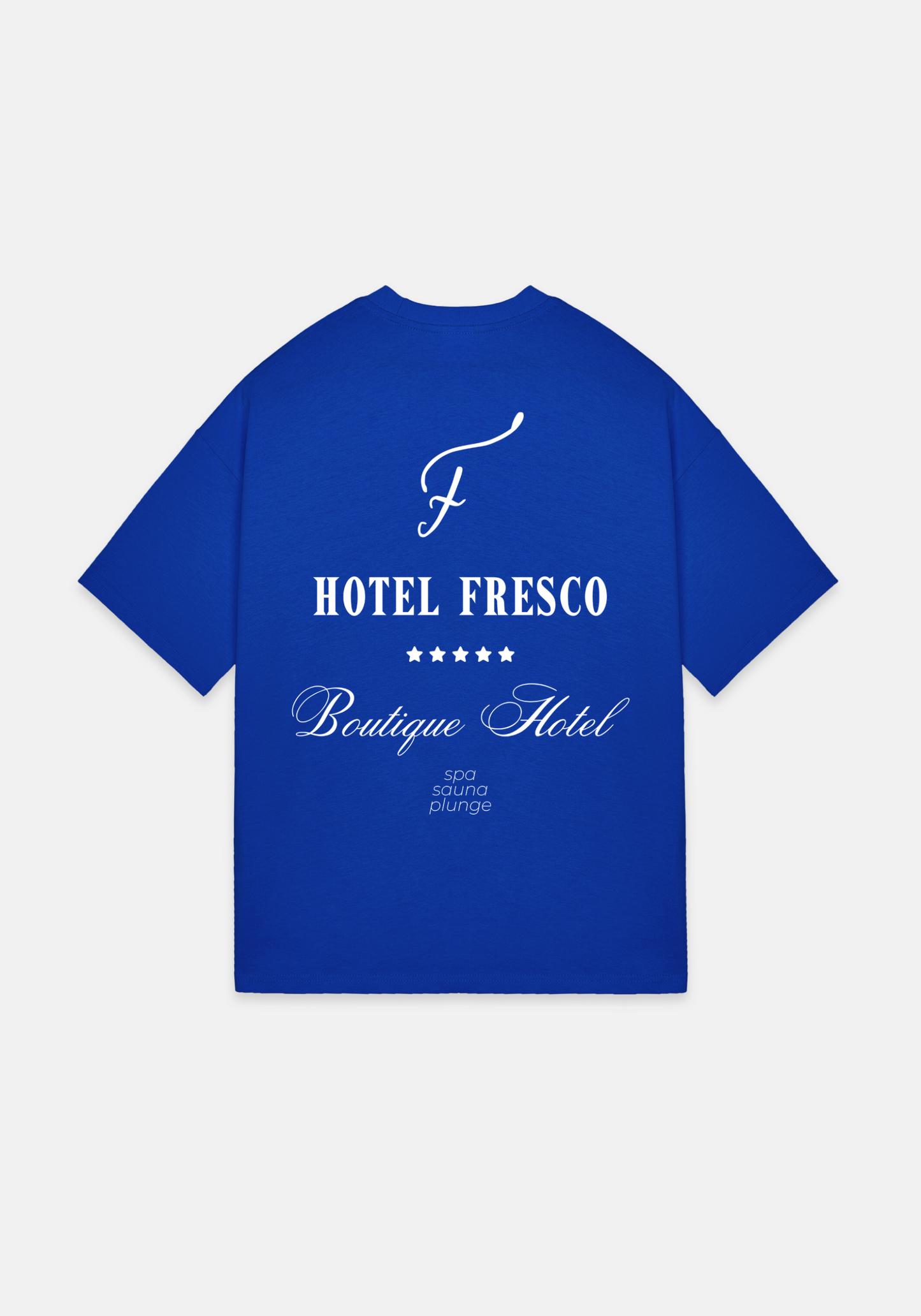 Hotel Fresco Oversized Tee Blue