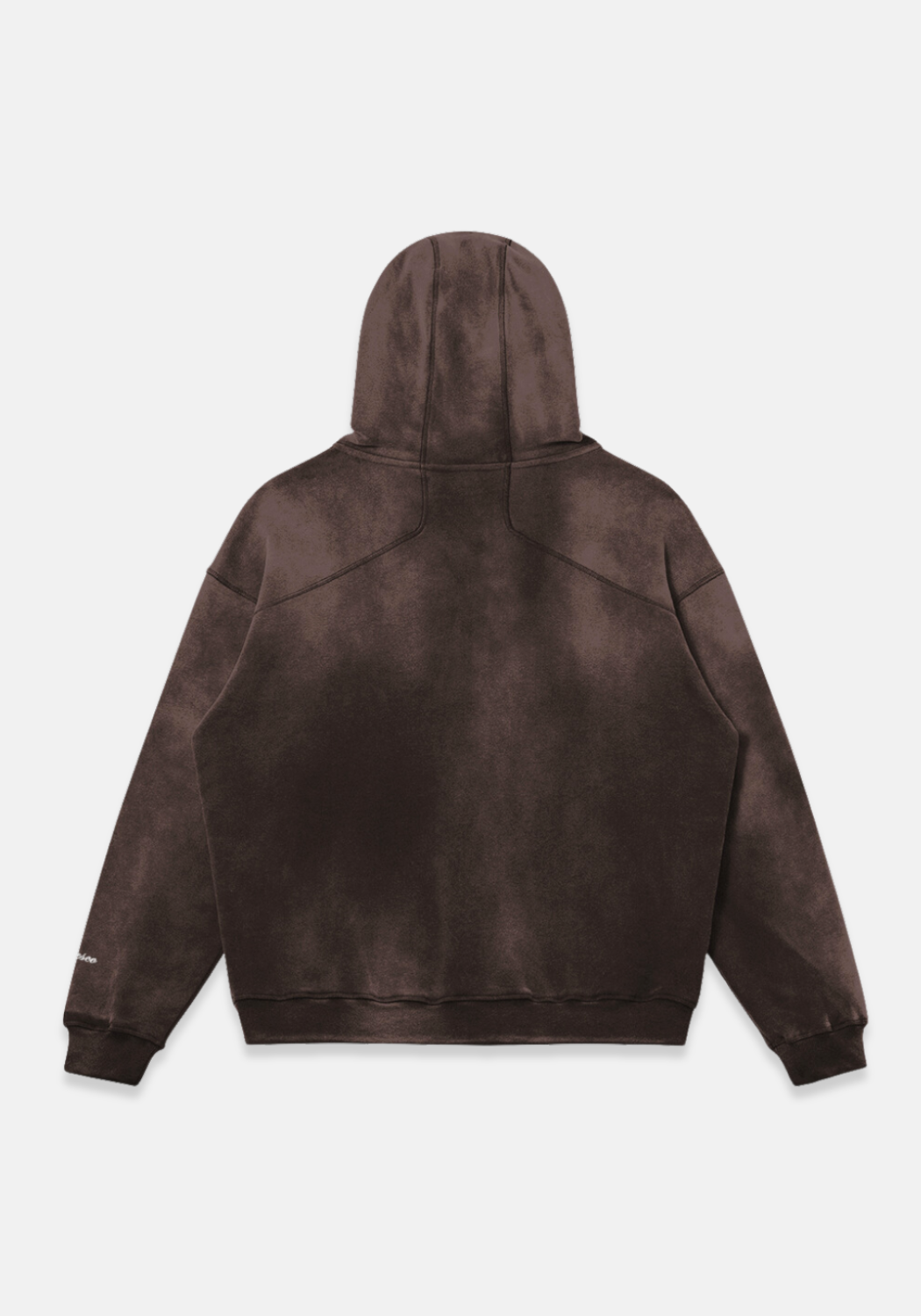 Sun Faded Hoodie Brown