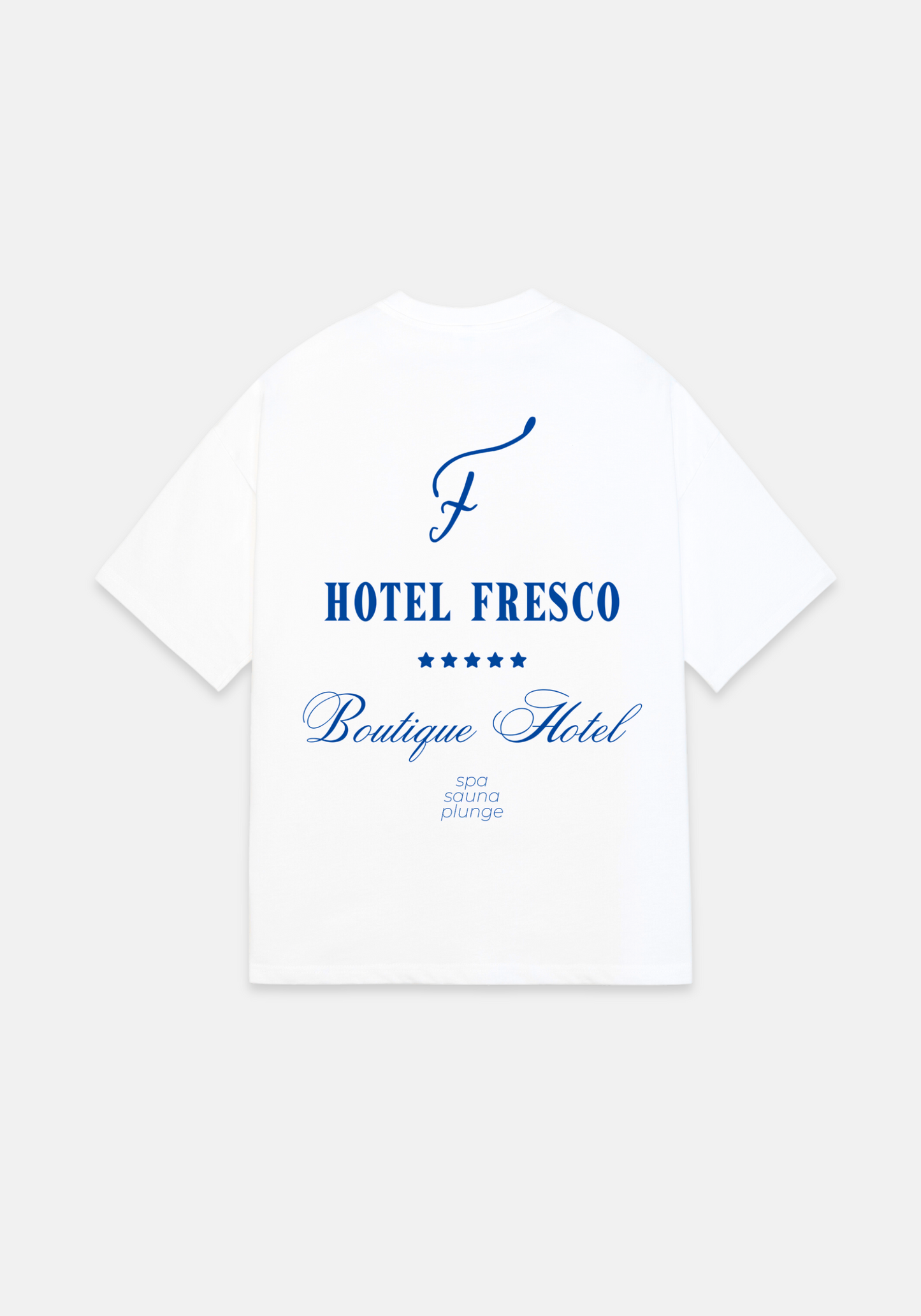 Hotel Fresco Oversized Tee White