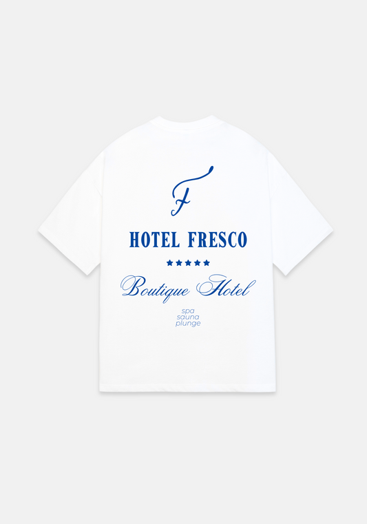 Hotel Fresco Oversized Tee White