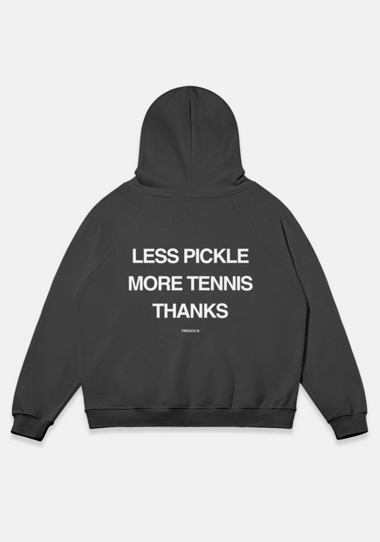 Less Pickle Hoodie Black