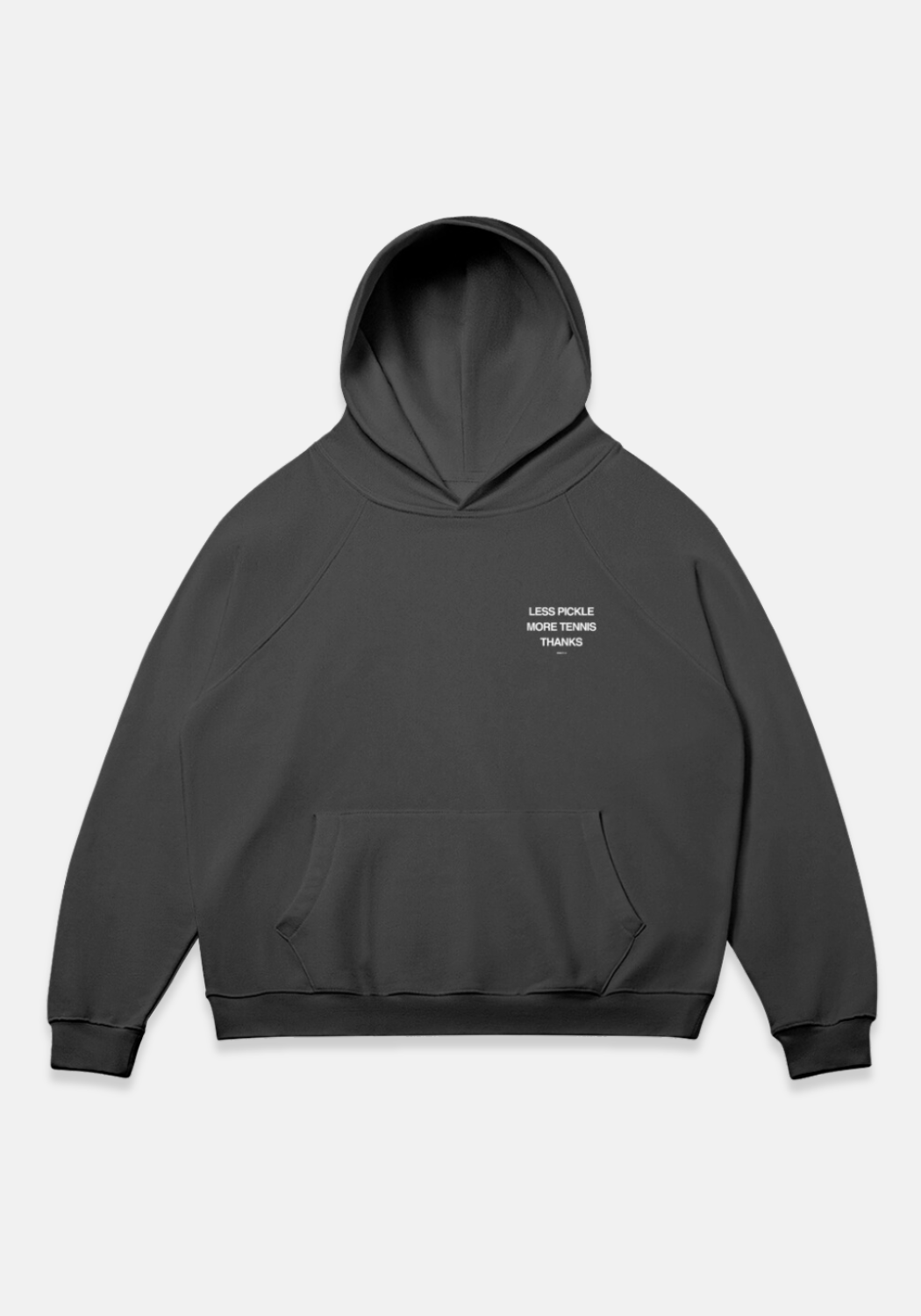 Less Pickle Hoodie Black