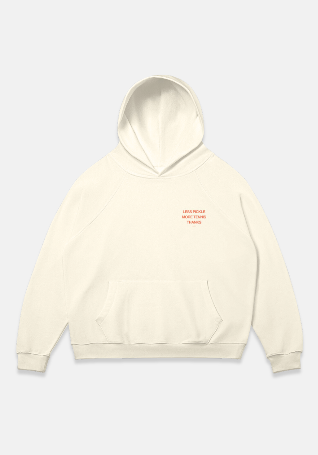 Less Pickle Hoodie Bone